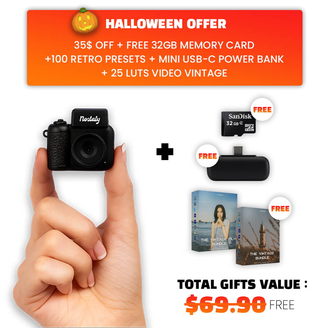 Mini Vintage Camera